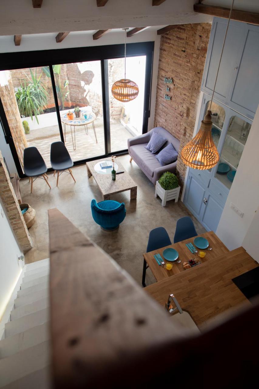 Florit Flats - Charming Apartment With Interior Terrace In Cabanyal Near The Beach Valencia Ngoại thất bức ảnh