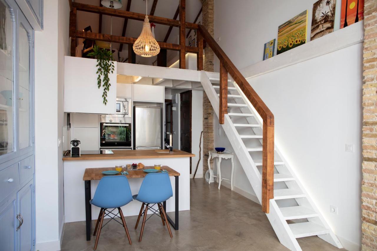 Florit Flats - Charming Apartment With Interior Terrace In Cabanyal Near The Beach Valencia Ngoại thất bức ảnh
