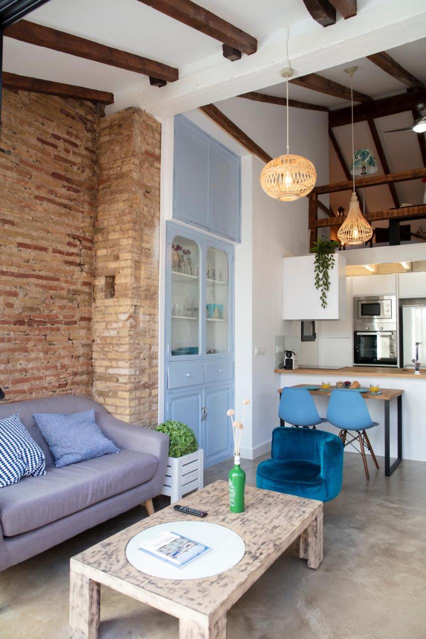 Florit Flats - Charming Apartment With Interior Terrace In Cabanyal Near The Beach Valencia Ngoại thất bức ảnh